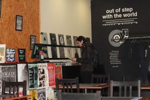   at Black Mamba Burgers and Records in Porto