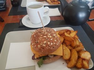 Amazing place, amazing food at Black Mamba Burgers and Records in Porto