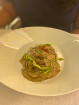 Vegan lasagna  at Ristorante Da Mario alla Fava in Venice