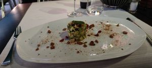 Zucchini avocado 1 course at Ristorante Da Mario alla Fava in Venice