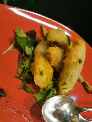 Fiori di zucca at Ristorante Da Mario alla Fava in Venice