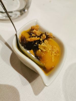 Complimentary starter (vegetarian) at Ristorante Da Mario alla Fava in Venice