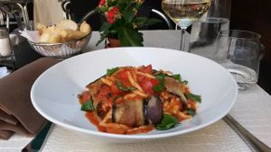 I forgot the name but it was heavenly delicious! at Ristorante Da Mario alla Fava in Venice