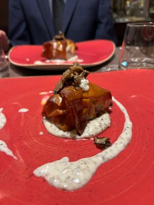 Beet wellington  at Ristorante Da Mario alla Fava in Venice