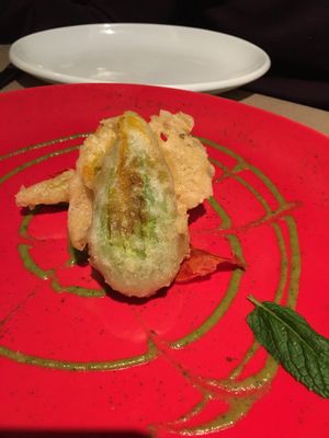 Tempura at Ristorante Da Mario alla Fava in Venice