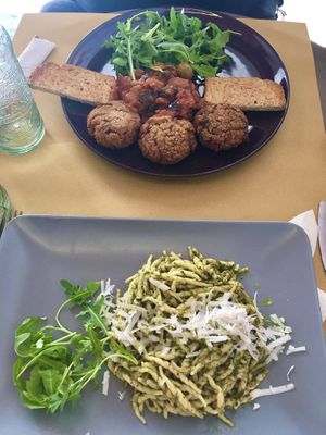 Lunch at Il Vegano Bistrot in Florence