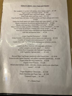   at Il Vegano Bistrot in Florence