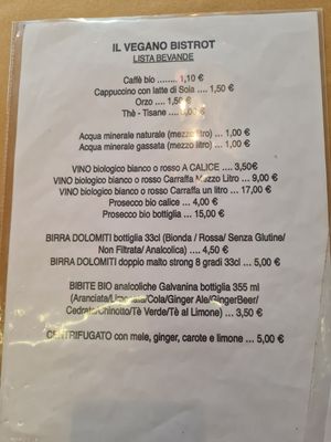  at Il Vegano Bistrot in Florence