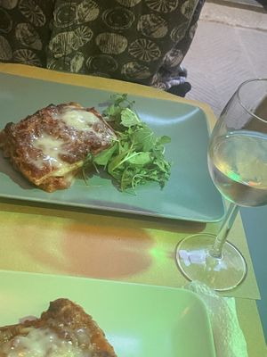 lasagna   at Il Vegano Bistrot in Florence