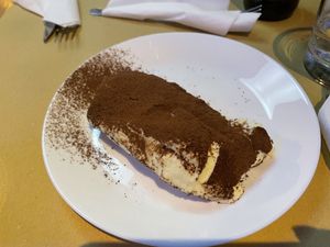 Tiramisu 🤤  at Il Vegano Bistrot in Florence