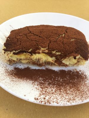 Tiramisu (8/10)  at Il Vegano Bistrot in Florence