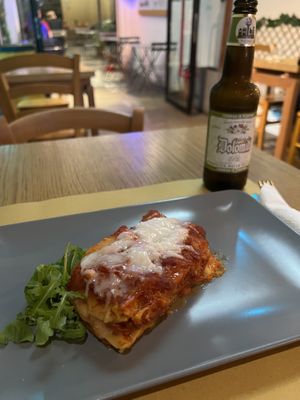 Lasagna  at Il Vegano Bistrot in Florence