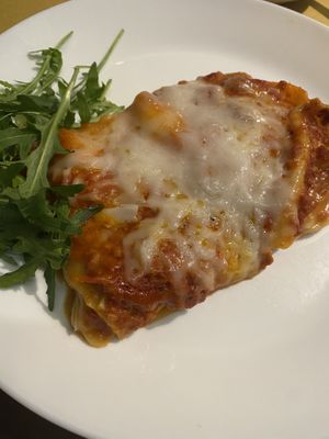 Lasagne  at Il Vegano Bistrot in Florence