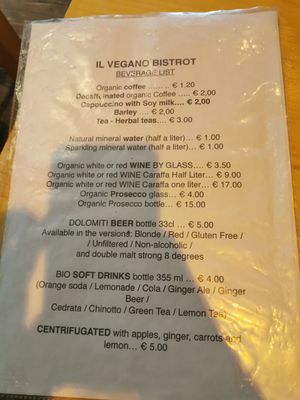  at Il Vegano Bistrot in Florence