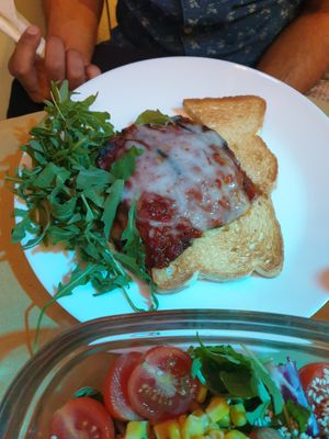 Eggplant parmigiana €9.00 at Il Vegano Bistrot in Florence