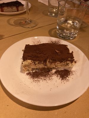 Tiramisu   at Il Vegano Bistrot in Florence