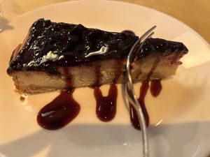 Cheesecake   at Il Vegano Bistrot in Florence