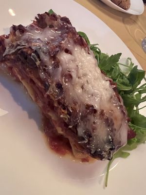 Lasagna   at Il Vegano Bistrot in Florence