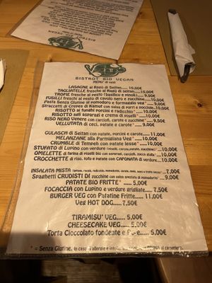   at Il Vegano Bistrot in Florence