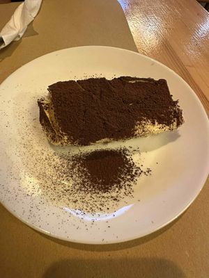 Tiramisu   at Il Vegano Bistrot in Florence