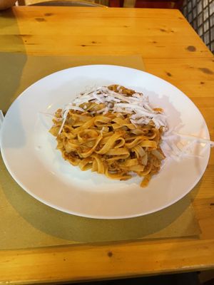 Seitan Ragú   at Il Vegano Bistrot in Florence