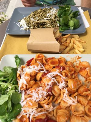 Great pasta! at Il Vegano Bistrot in Florence