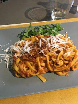 Pasta bolognese  at Il Vegano Bistrot in Florence