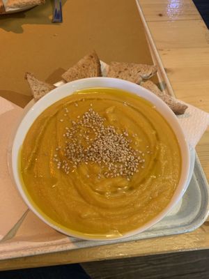 Amazing chickpea soup! at Il Vegano Bistrot in Florence