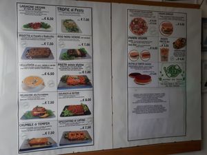 Menu :D at Il Vegano Bistrot in Florence