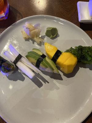 Vegan nigiri   at Mai Thai Restaurant and Bar in Boise