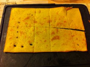 farinata at Al Tegamino in Turin