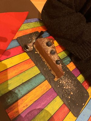 Cheesecake al cacao at Amaranto in Ravenna