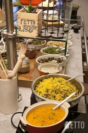 vegetables  at l'Etto in Naples