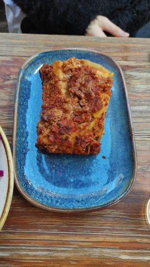 Lasagna  at Il Borgo Verde in Frascati