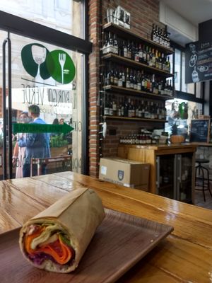 Wrapping around... at Il Borgo Verde in Frascati