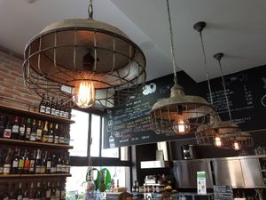 Lighting w/style! at Il Borgo Verde in Frascati