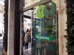 The corner of healthy living :) at Il Borgo Verde in Frascati