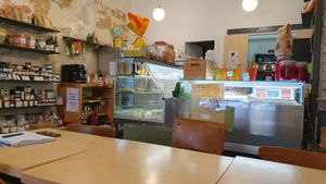 Il loro banco at Rumi Bottega Organica in Rome