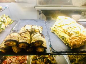 Vegan options  at Rumi Bottega Organica in Rome