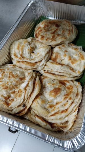Plain prata  - takeaway at Ananda Bhavan - Syed Alwi Rd in Central Singapore