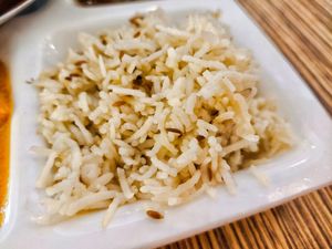 Rice at  Ballaji Bhaawan in Central Singapore