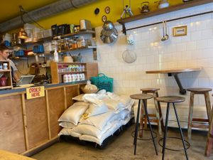 Inside   at Sir Hummus in Amsterdam