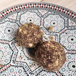 dessert at Sir Hummus in Amsterdam