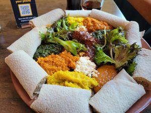 Vegetarian for 2 at Zula Africa in Copenhagen