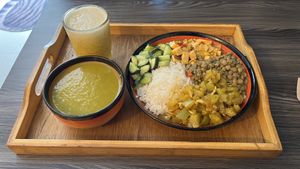 Menu of the day  at Corazón Animal Vegano in Bogota