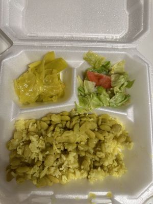 Mild Lima bean stew  at Altu's in East Lansing