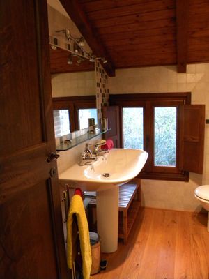 Nido' private bathroom at Il Borgo di Tara in Borgo Val Di Taro