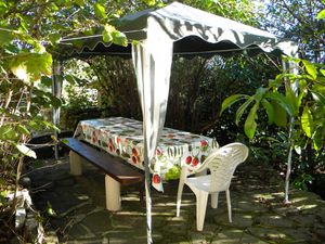 Under the trees Gazebo at Il Borgo di Tara in Borgo Val Di Taro