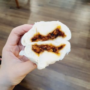 Ook charsiew bun at 1.90. Quick fix of charsiew bun craving~ at Greendot 绿一点 - Paya Lebar in Central Singapore