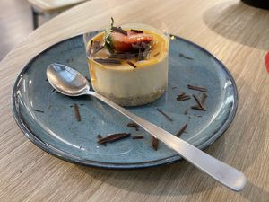 Sea Salt caramel cheesecake  at Greendot 绿一点 - Paya Lebar in Central Singapore